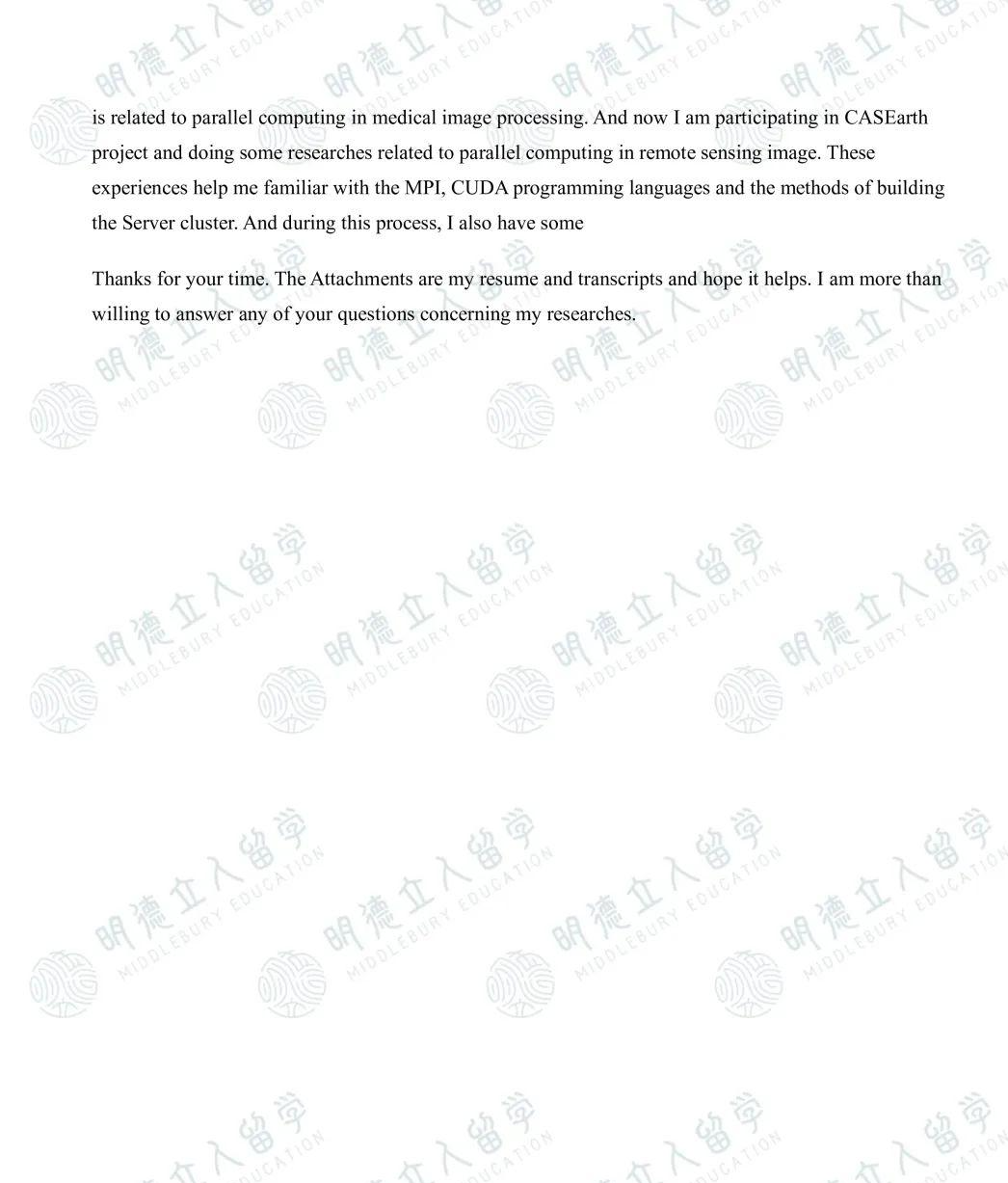 明德立人美研申请,这5封满分套磁信一定要看! 明德立人美研申请,这5封满分套磁信一定要看!