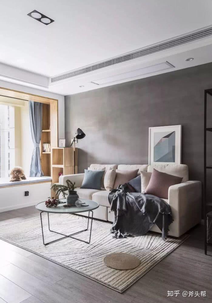 请问小户型单间装修浅灰色墙面和咖啡色怎么搭配好看? - 知乎