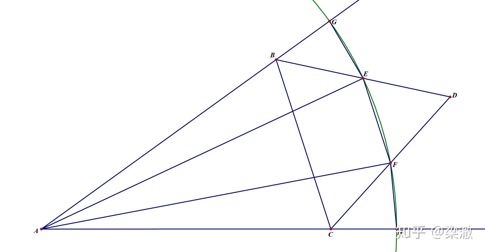 角的三等分线图解图片