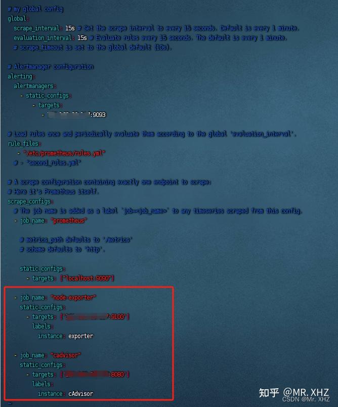 Linux docker prometheus node exporter mysqld exporter grafana