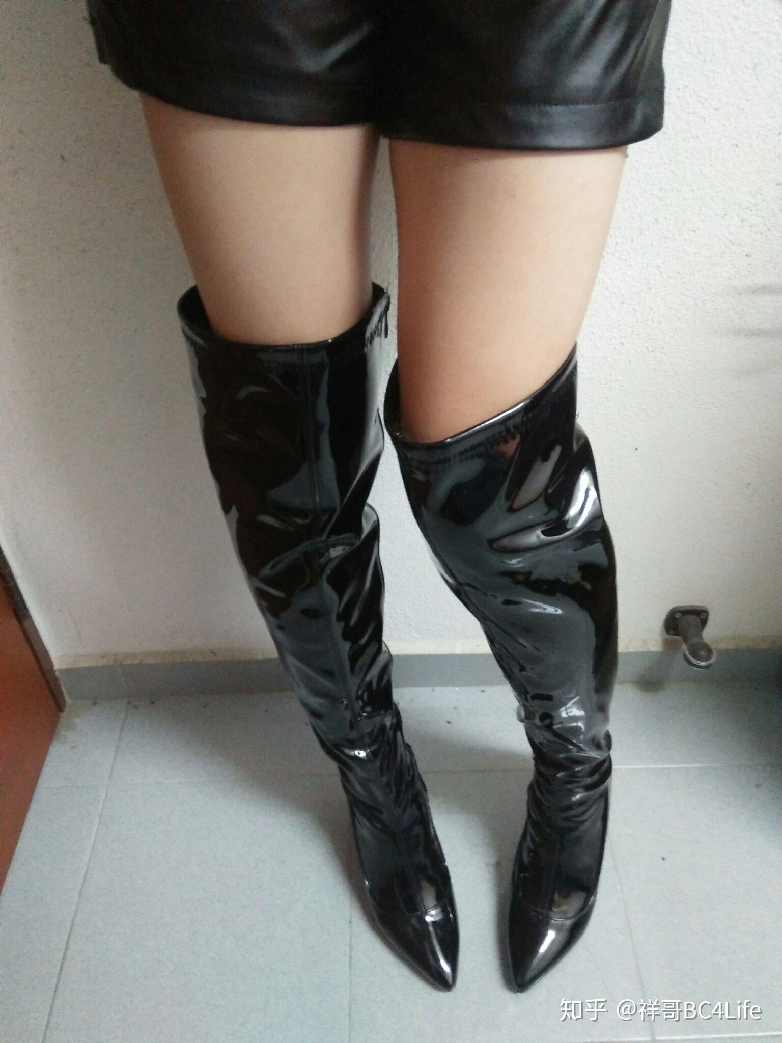 男生,喜欢穿过膝高跟长靴,尤其是丝袜靴,大家怎么看? - 知乎