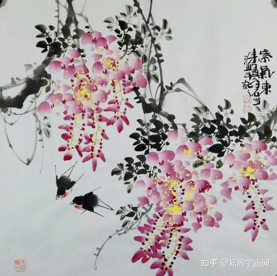 石芳大写意花鸟画 潇洒不俗 饶有意趣