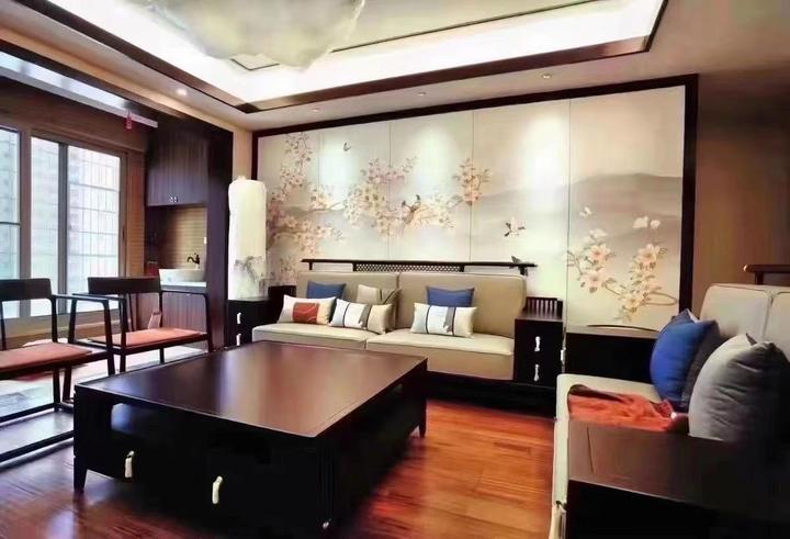 山东东营东营区138㎡，新中式风格——古典与现代的结合 - 知乎
