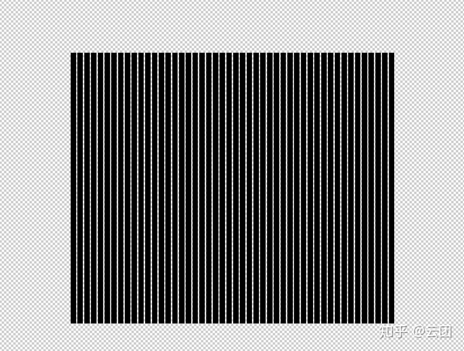 莫尔条纹动画(光栅动画)是怎样制作出来的? - 知乎