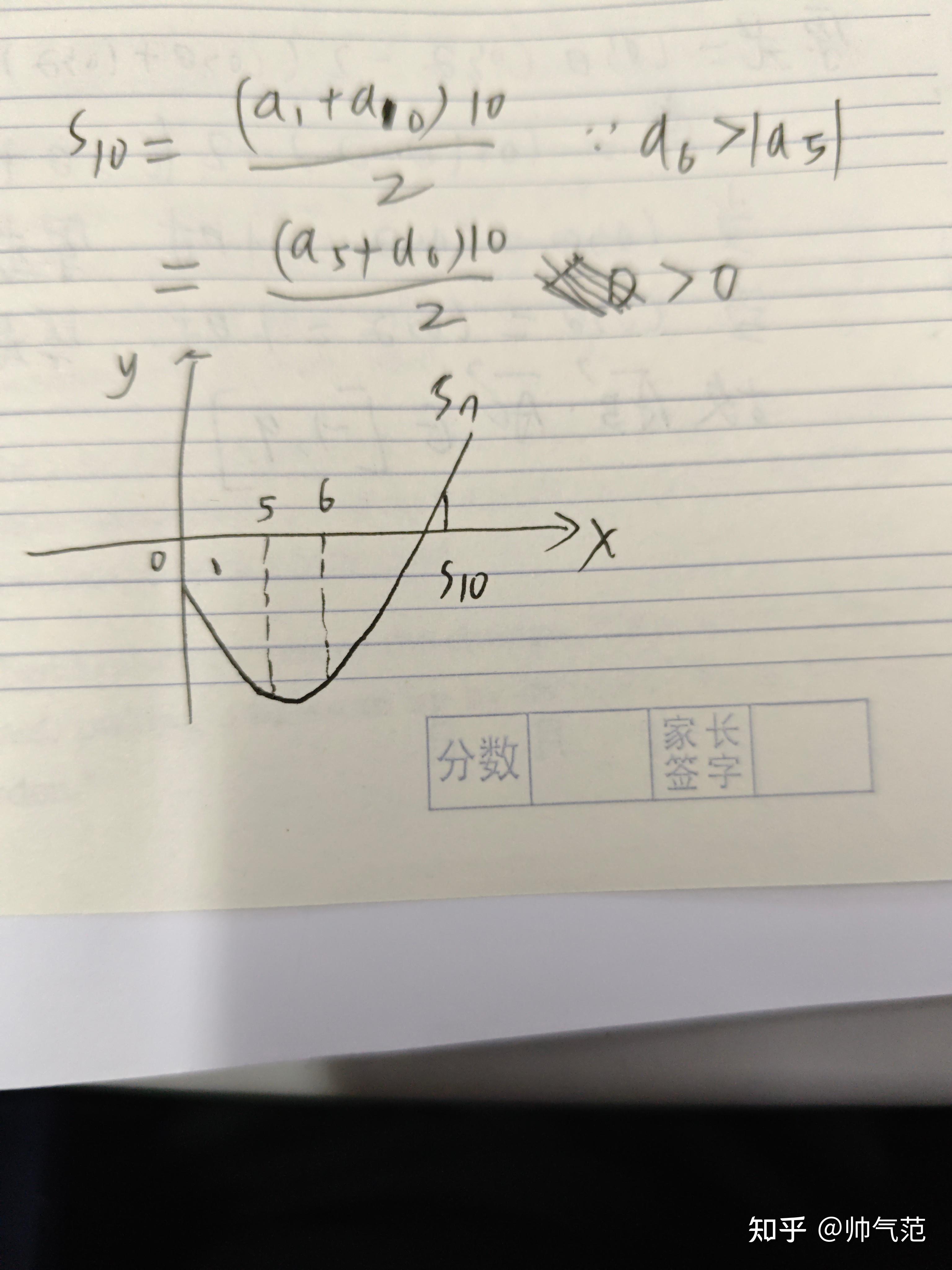 图中这道等差数列题答案选c,求问为啥我分析错了?