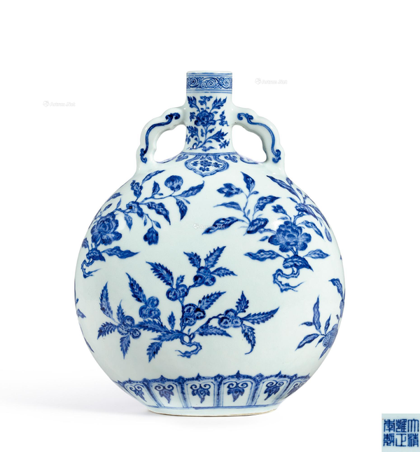 【倉庫整理品】中国古美術　清時代五彩花卉花鳥文壺【大清雍正年製】在銘 清雍正珐琅彩花鸟葫芦瓶