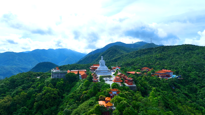 昆明海口观音山图片