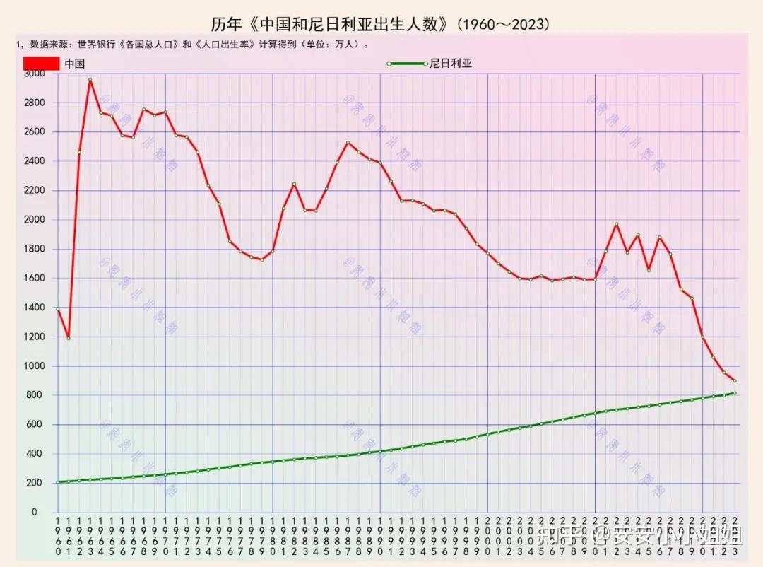 2023年中国的出生人口会被尼日利亚超越吗?