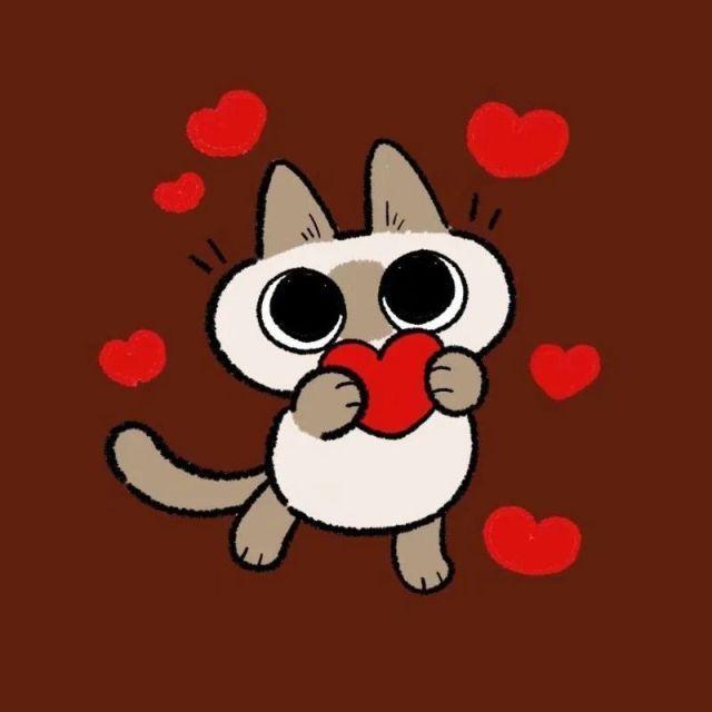 你们有这个暹罗猫的表情包么