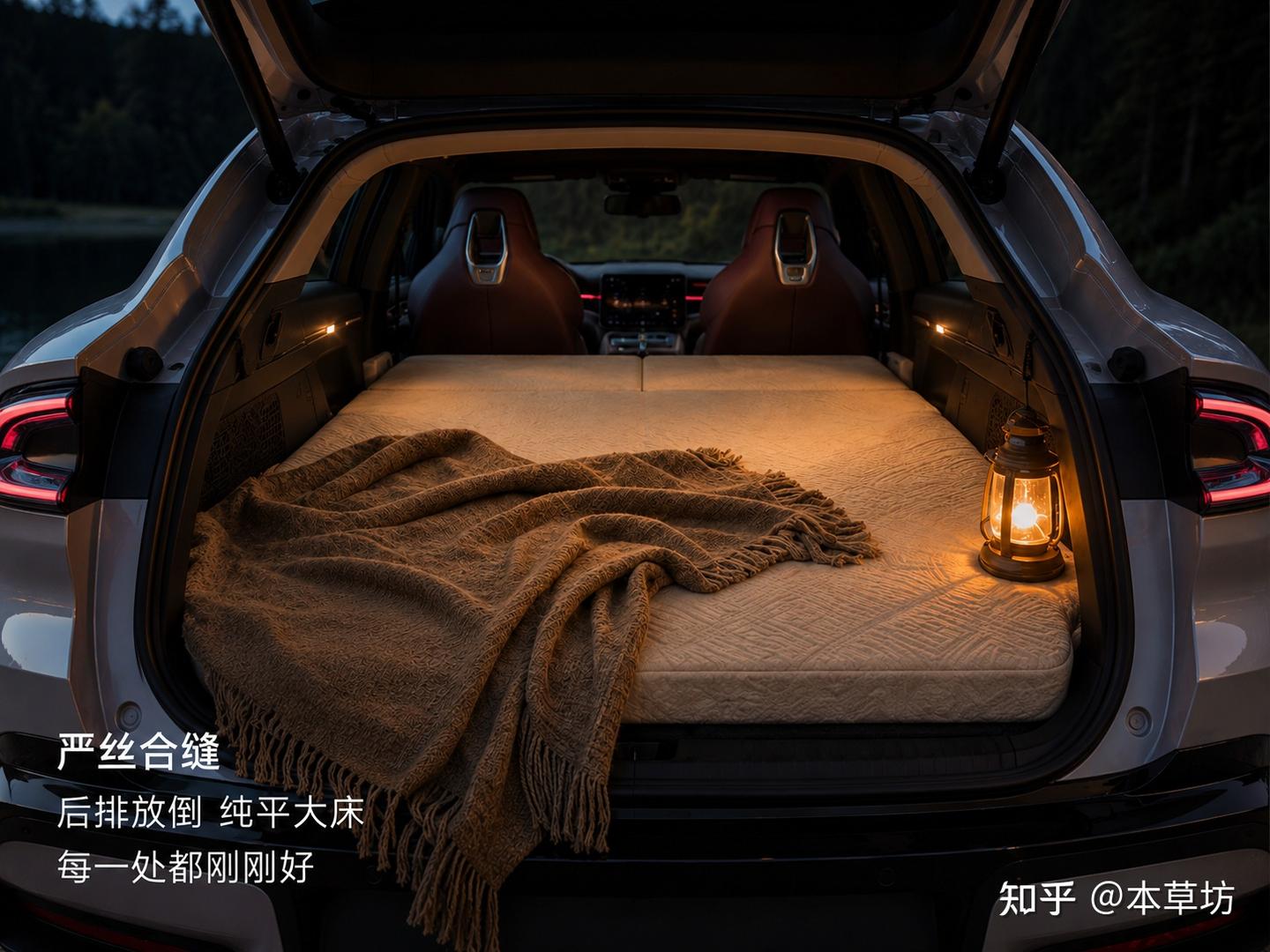 理想L6/ i6 放倒后排有 11cm 斜坡?800 元两款主流找平床垫横向测评
