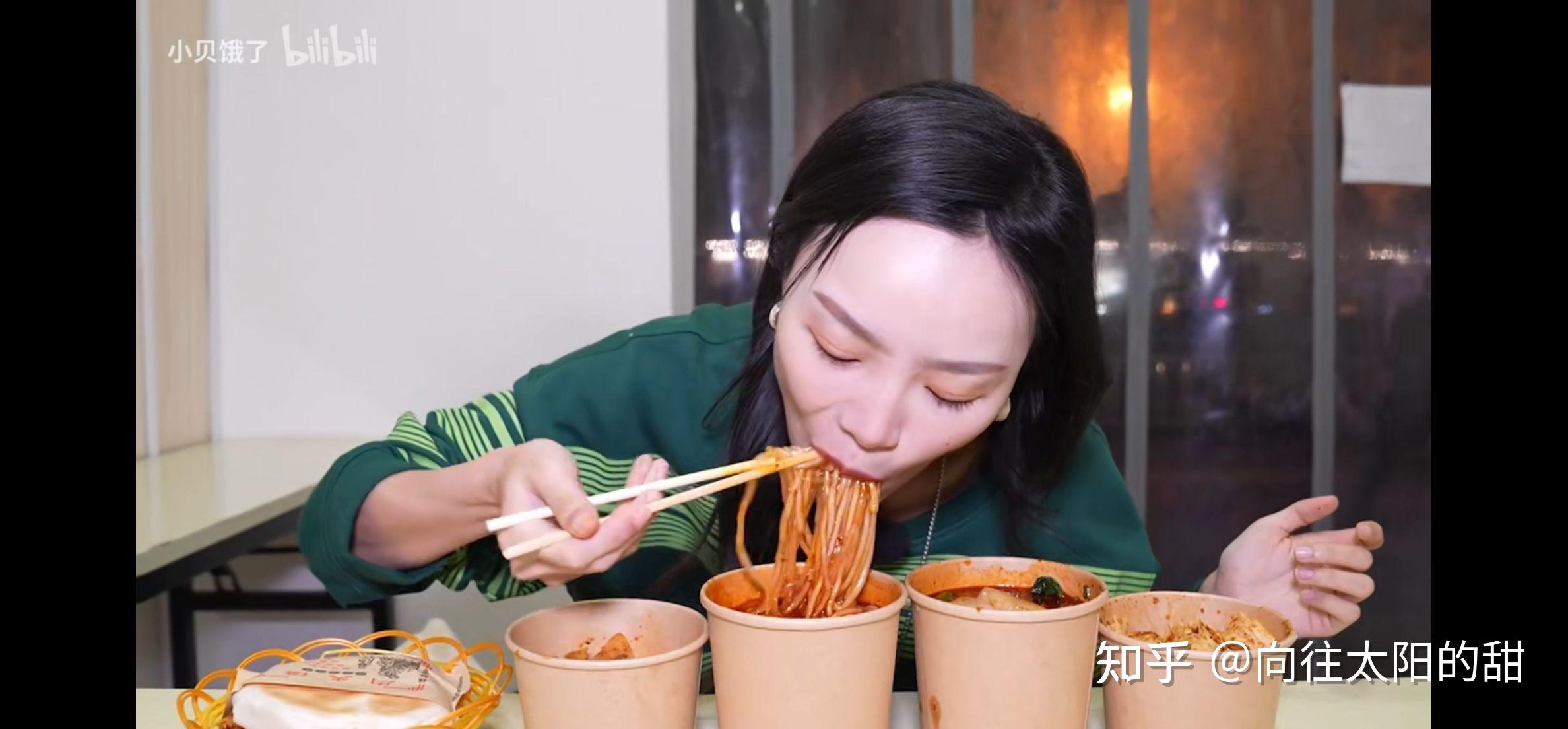 吃播小贝饿了是真吃吗