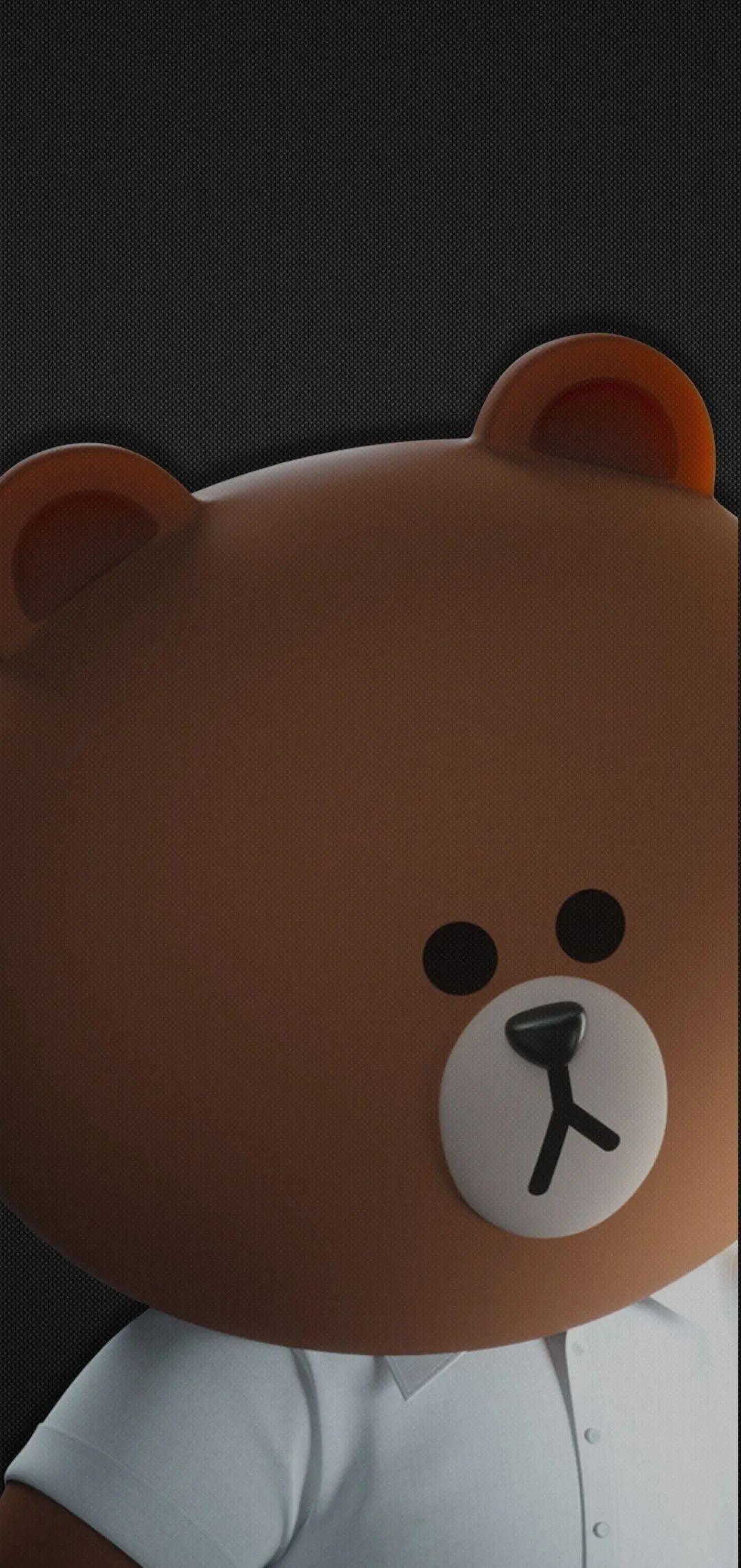 有没有好看的白色布朗熊壁纸? - 知乎