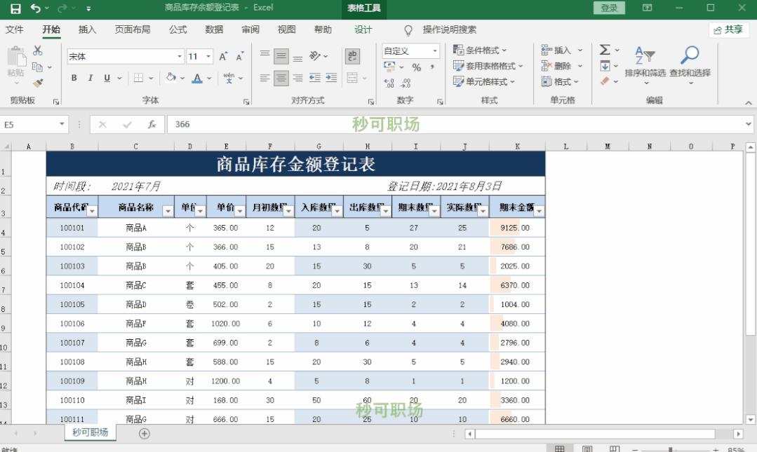 教你7个Excel美化表格必学技巧，别再做丑表格了！ - 知乎