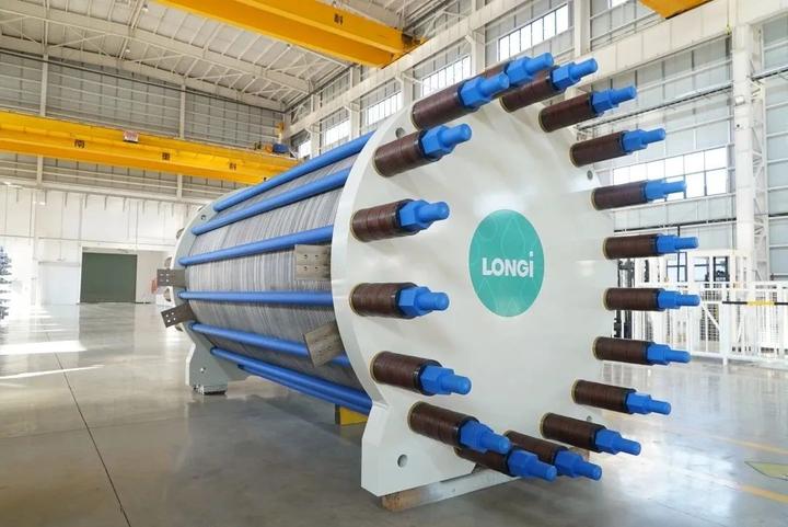 中广核新能源宁东项目电解水制氢装置全线采用隆基氢能产品