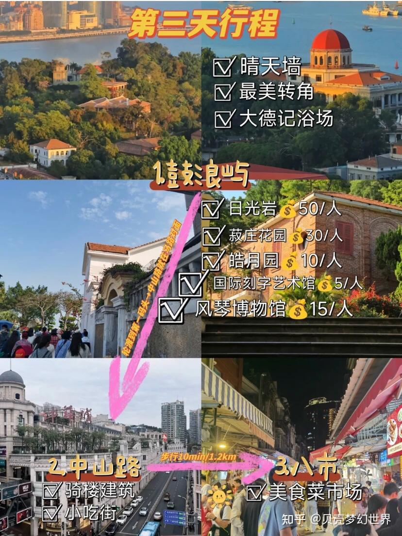 厦门4天3晚自由行攻略-(岛内+岛外) - 知乎