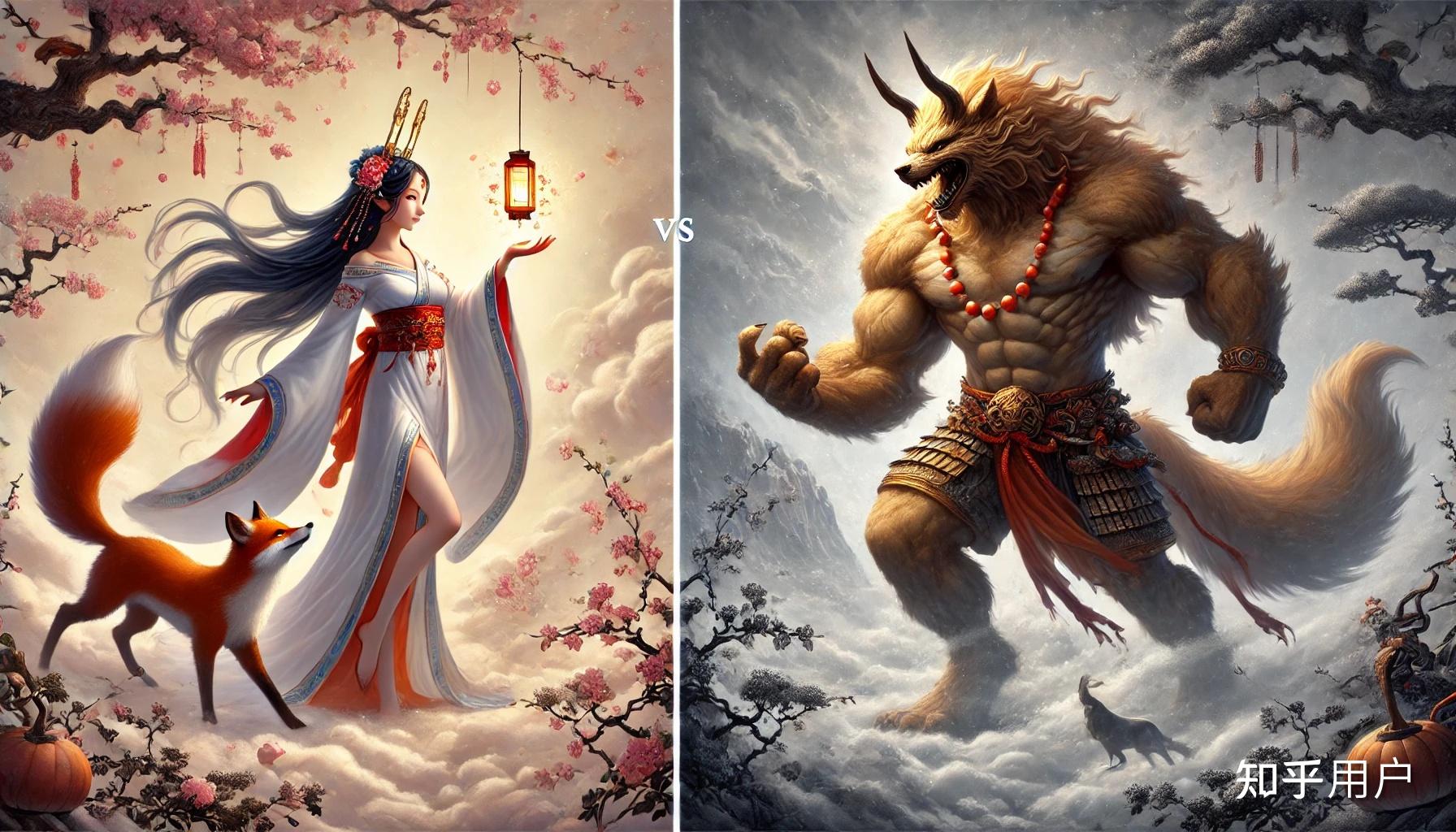 为啥中国古代神话里的动物修炼成精之后就会化成人形,而外国的妖怪都是变成更大的妖怪? - 知乎