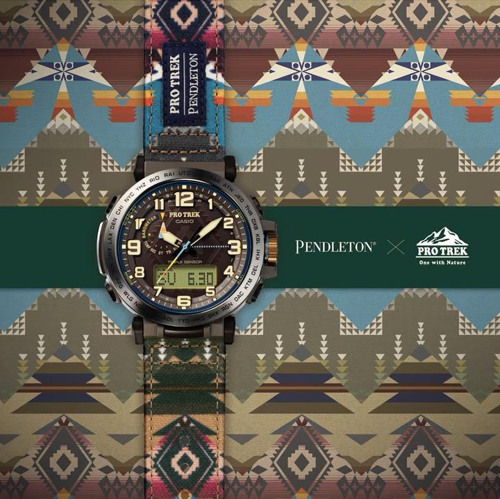 casio pro trek x pendleton