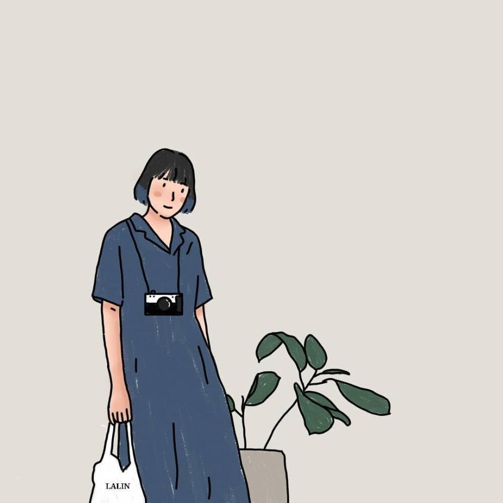 独处系列女生头像有么?