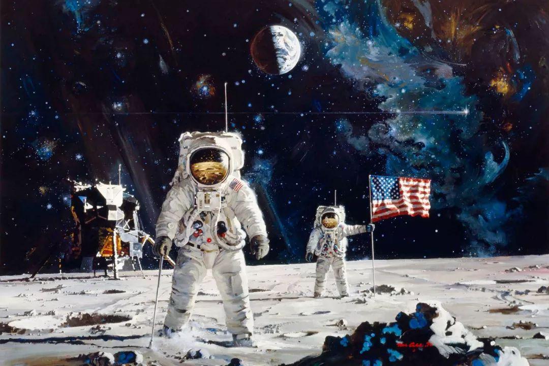 NASA御用插画师，太空科幻艺术家Robert Theodore McCall - 知乎