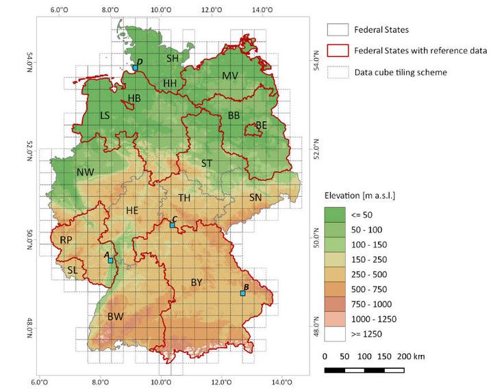  sentinel 1 2 landsat8 
