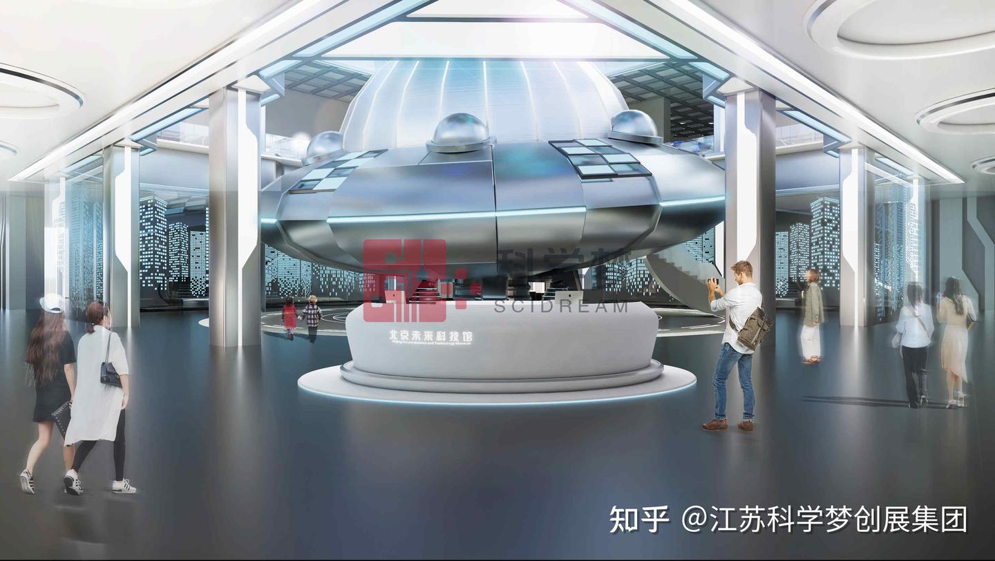 科技感展厅设计，重塑展示空间，引领科技潮流新方向 知乎 