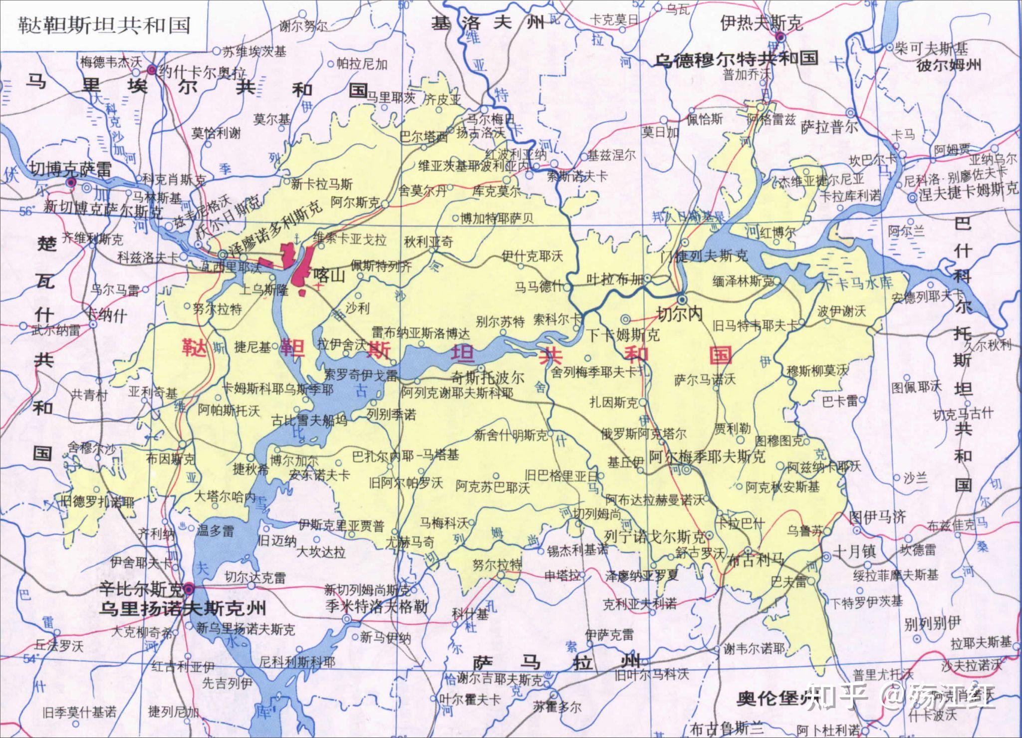 俄罗斯联邦🇷🇺行政区地图
