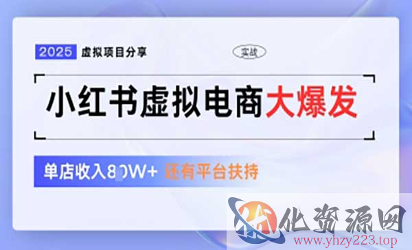小红书虚拟电商1拖3_wwz