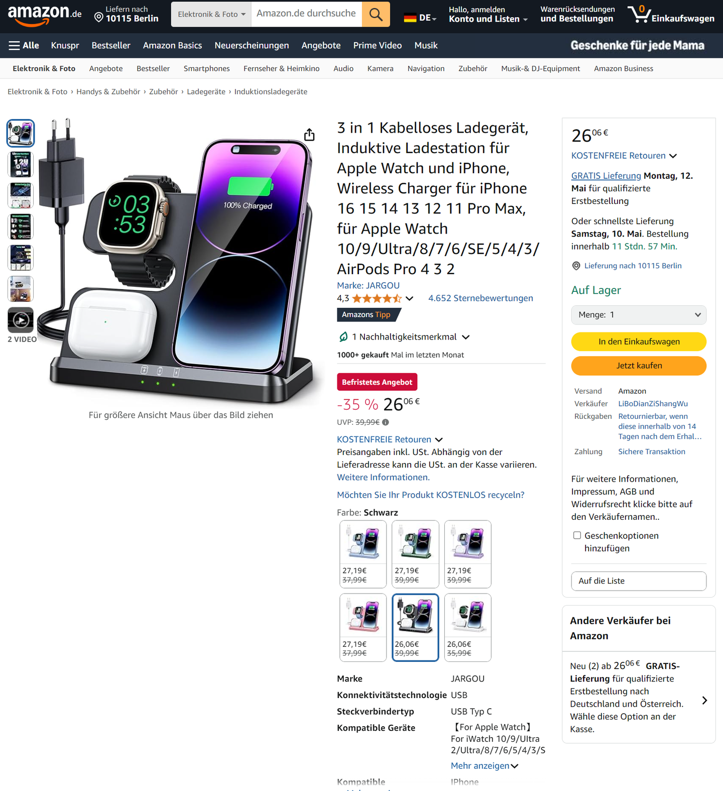 德国亚马逊5月无线充热销榜揭晓：Anker安克三款产品登榜- 知乎