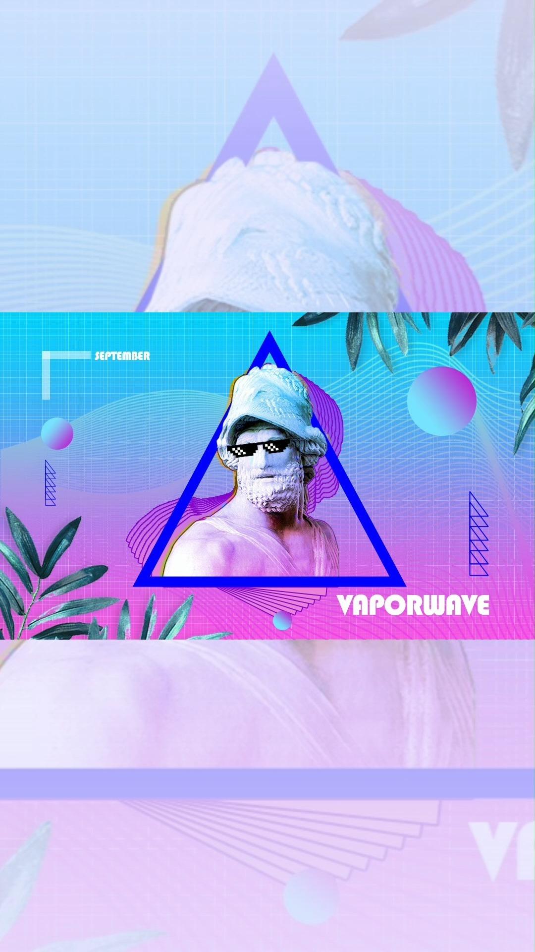 ps快速教程蒸汽波风格海报怎么做