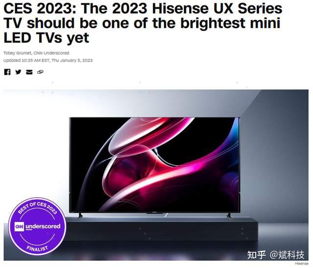海信全新ULED、8K激光电视为何能抢占CES的C位 - 知乎