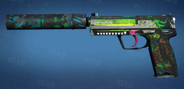 csgo的usp小绿怪吃磨损吗? - 知乎