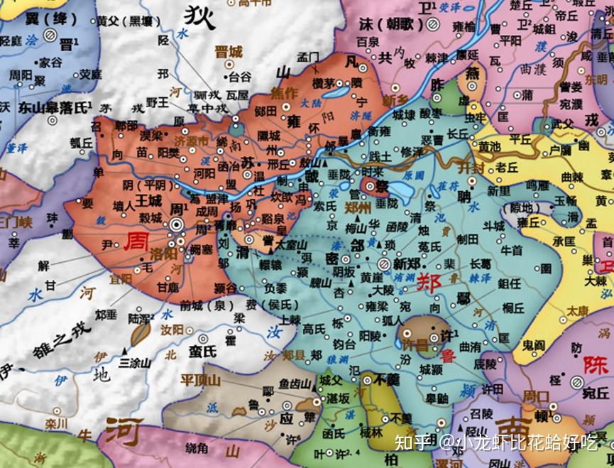 为什么郑庄公死后郑国衰落了