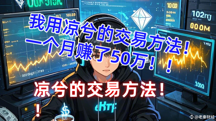 我用凉兮的交易方法一个月赚50万u,这个方法现在分享给你们,全在这篇文章里,新人老人必看!真的有用! - 知乎