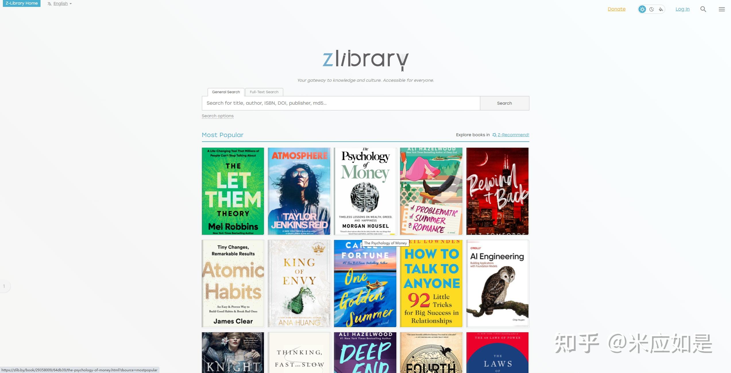 Zlib Book Library Z-Library使用指南(2025) - 知乎