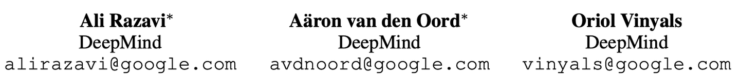 VQ-VAE-2:Generating Diverse High-Fidelity Images with VQ-VAE-2 全文解读 - 知乎