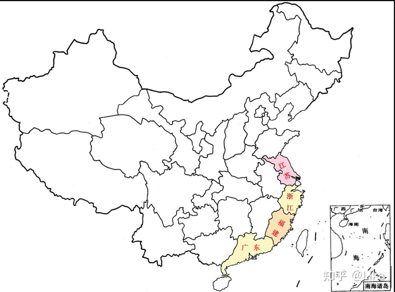 如何快速背下中国地形图和省级行政区划