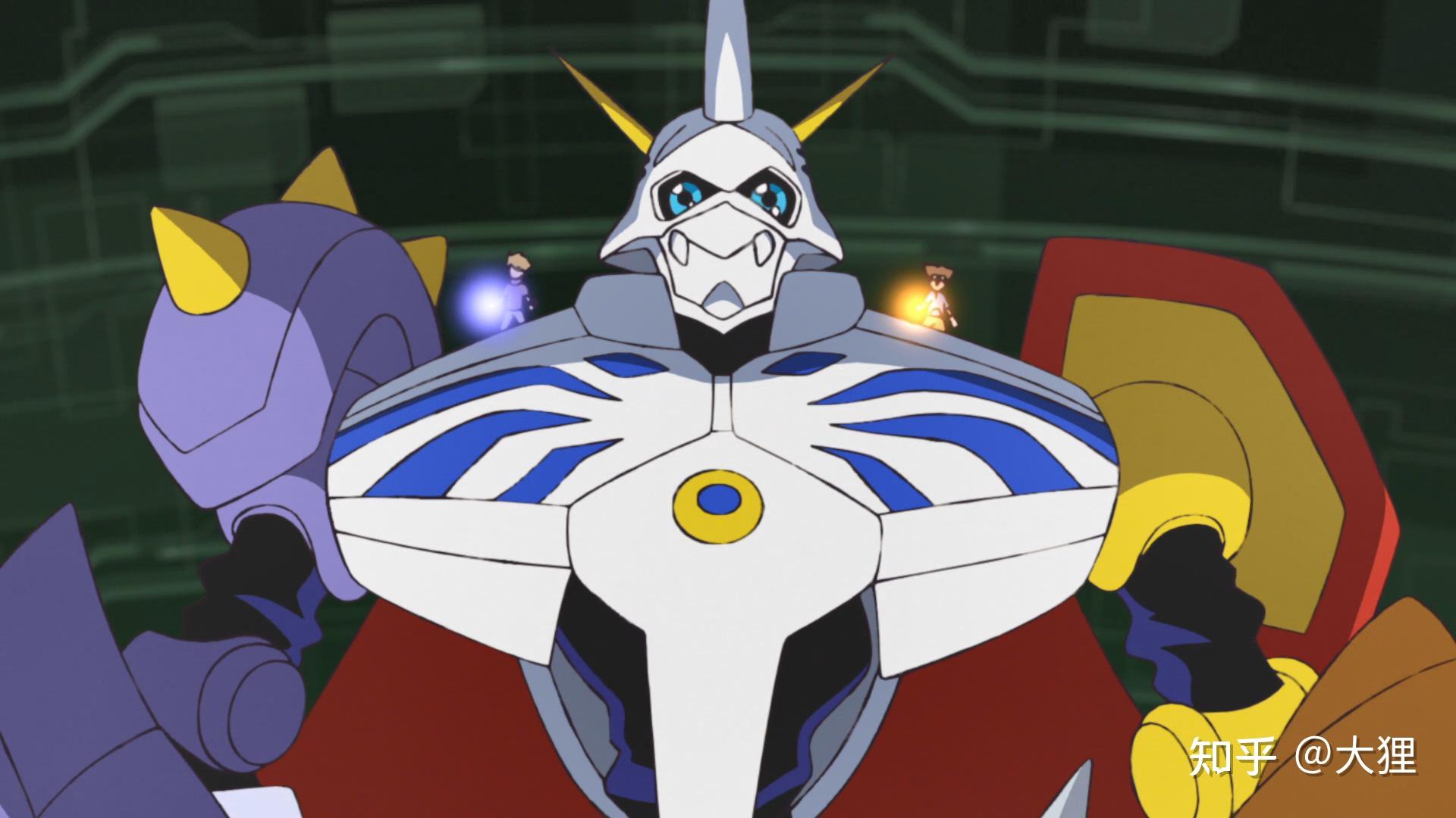 如何评价动画数码宝贝重制版的奥米加兽和旧版有何不同