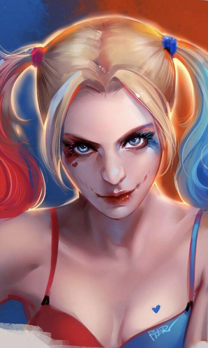 有没有小丑女哈利奎因的电脑或手机壁纸