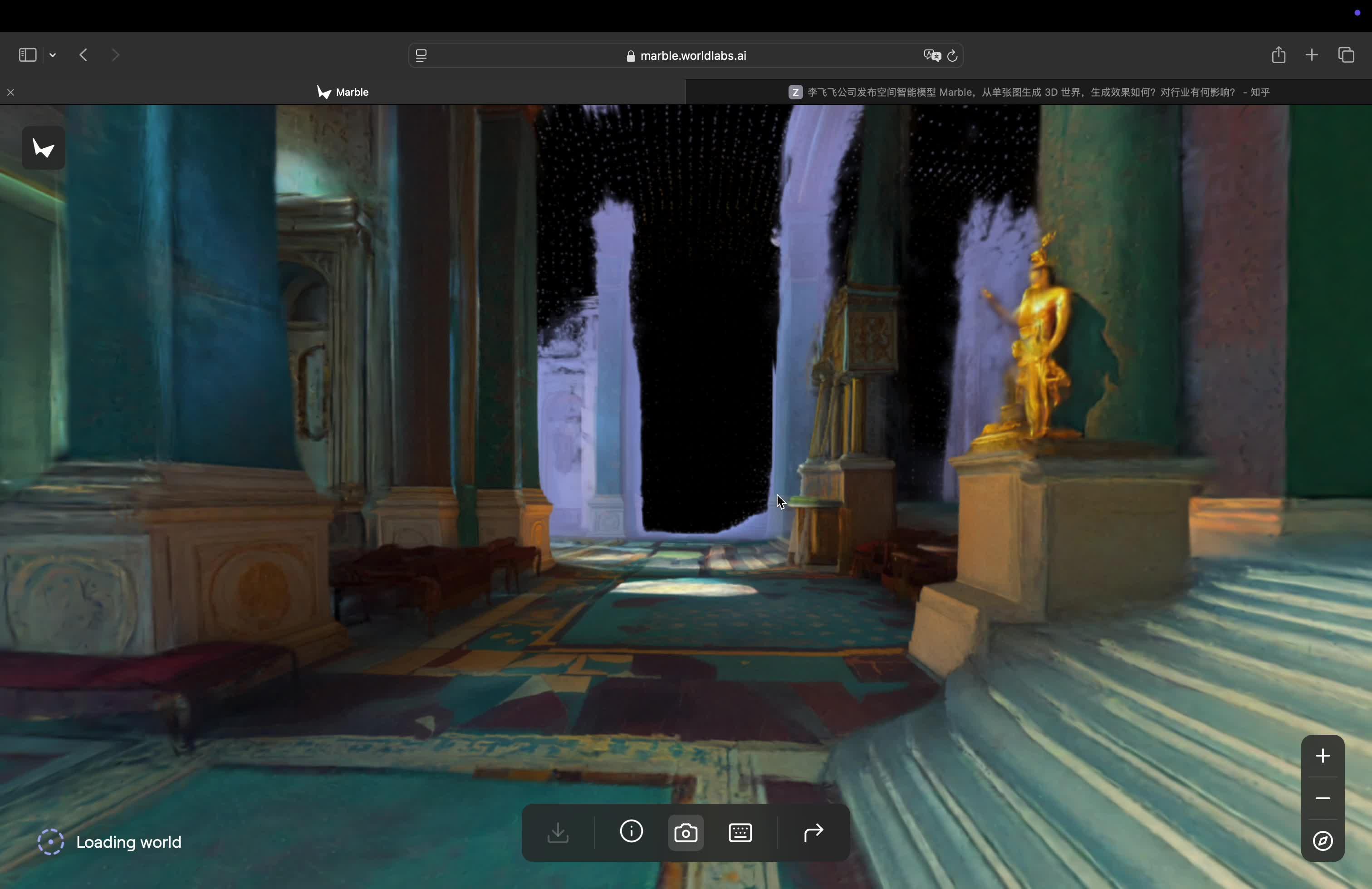 李飞飞公司发布空间智能模型Marble，从单张图生成3D 世界，生成效果如何？对行业有何影响？ - 知乎
