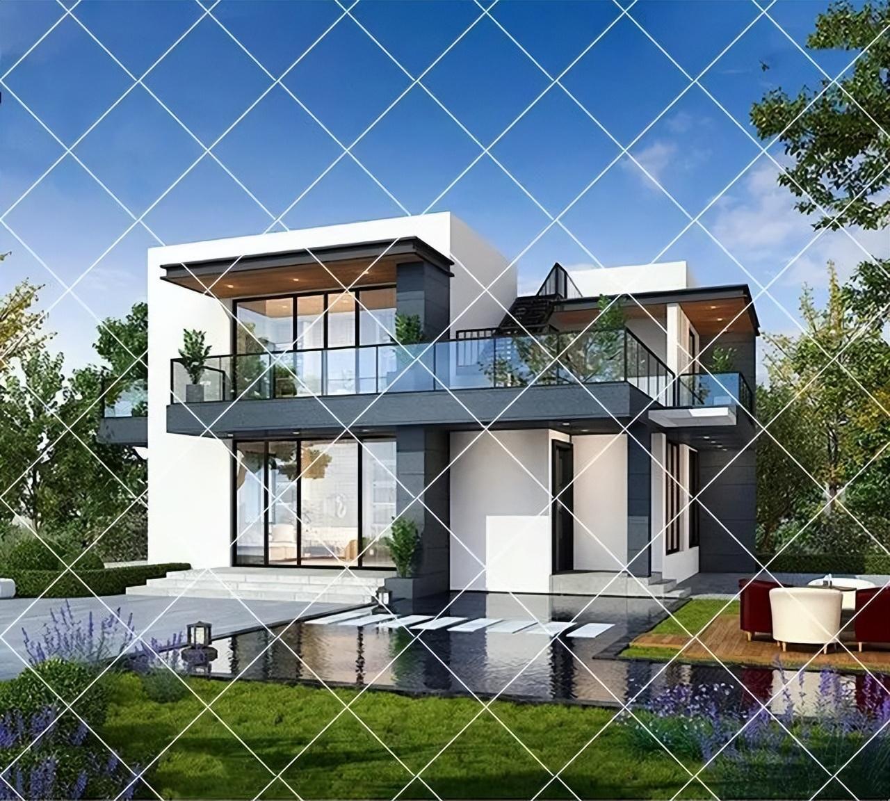 为什么农村现代开始流行现代风别墅,看这35款现代农村自建房别墅设计图你就知道了 - 知乎