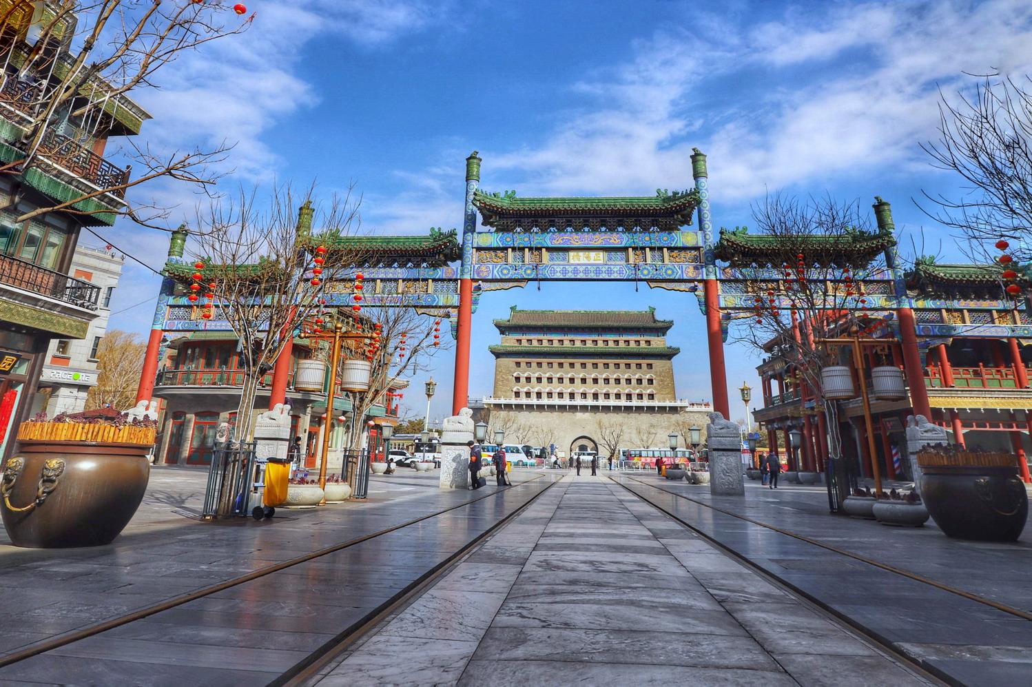 此时此刻,北京前门大栅栏少见游客,老字号集体按下暂停键! - 知乎