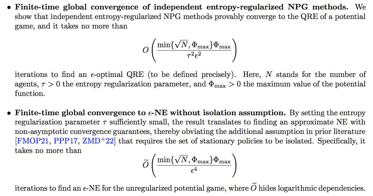 【简读】Independent Natural Policy Gradient Methods for Potential Games ...