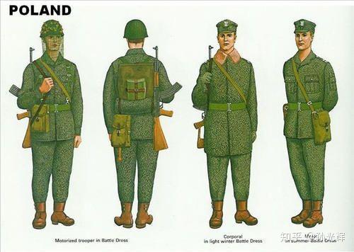 冷战初期中国苏联的军装是常服战训一体通用而欧洲华约国家是常服与