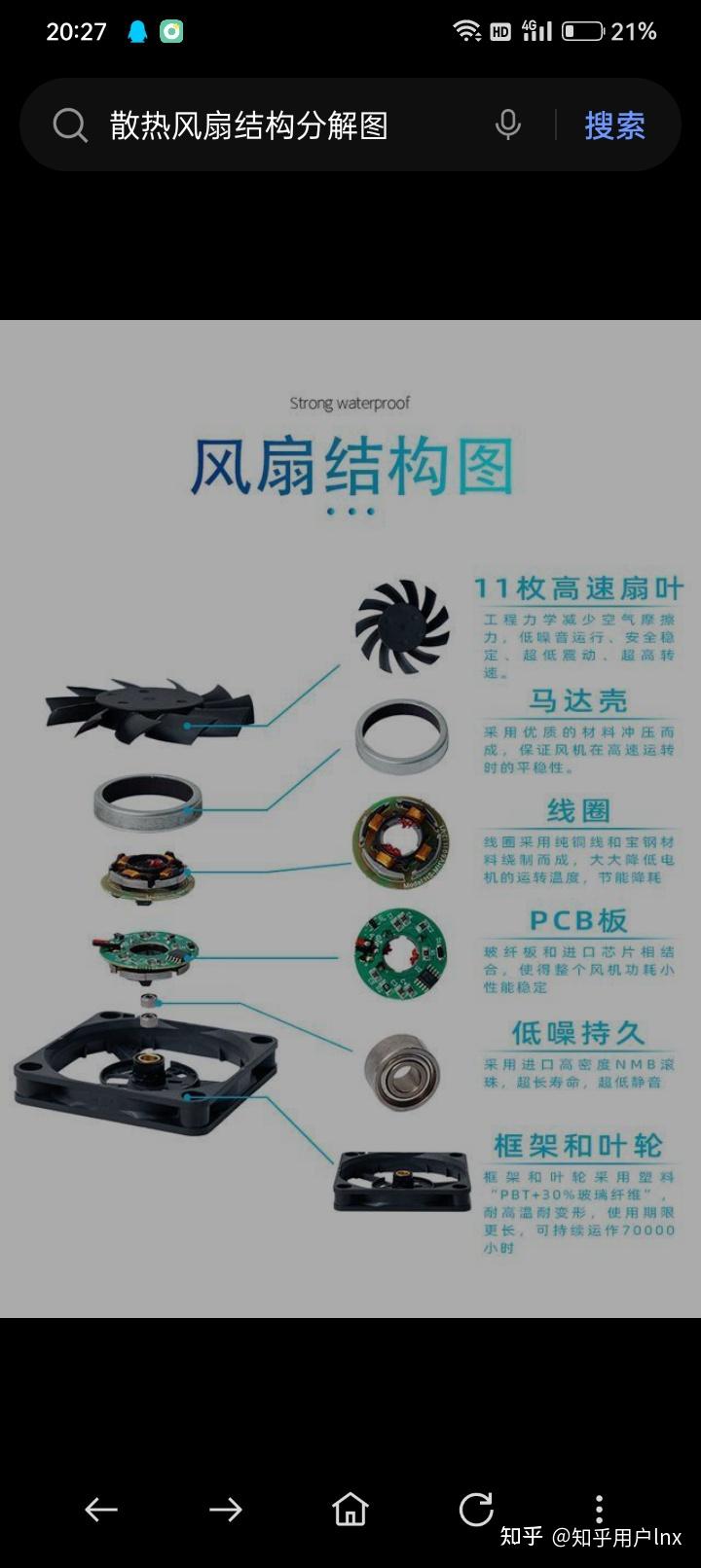 为什么在立创商城搜不到散热风扇里面的铁芯和线圈?那个东西叫什么?