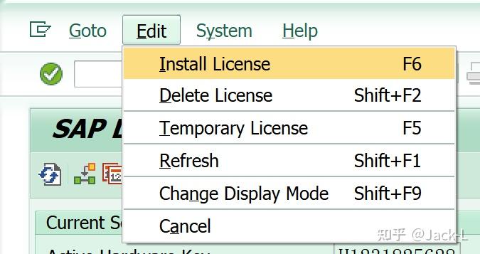 Install Licenses