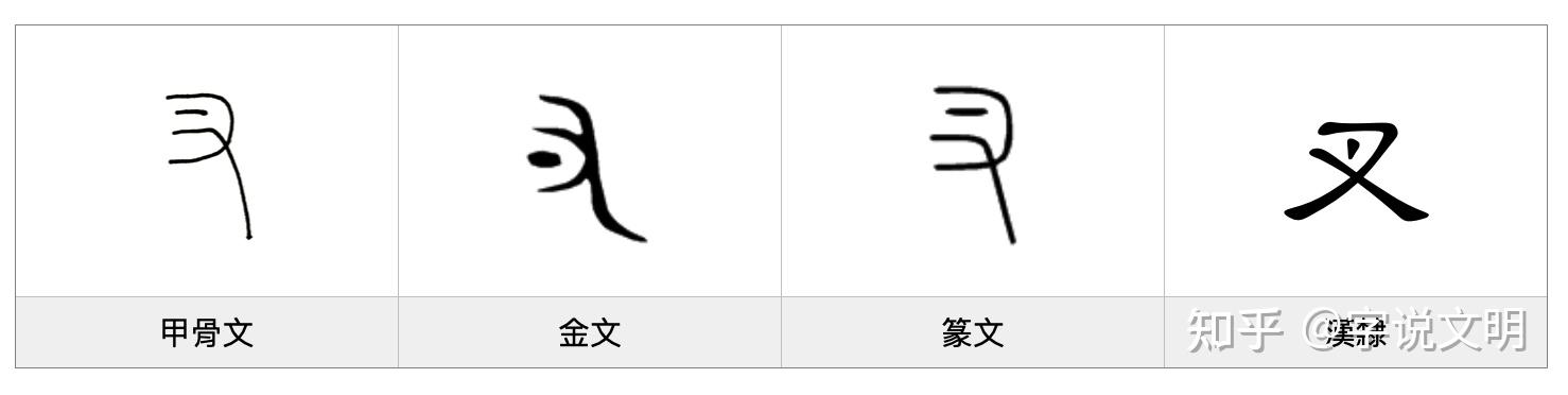 叉——每日一字·手部字 - 知乎