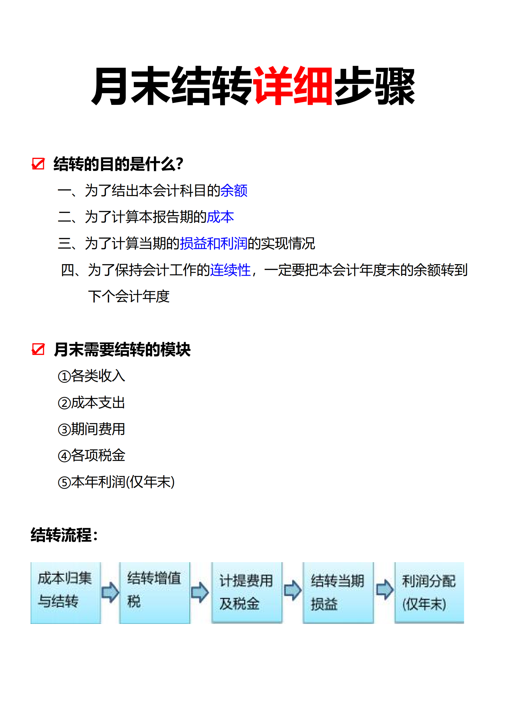 月末需要结转的会计科目有哪些?月末结转详细步骤及会计分录详解 - 知乎