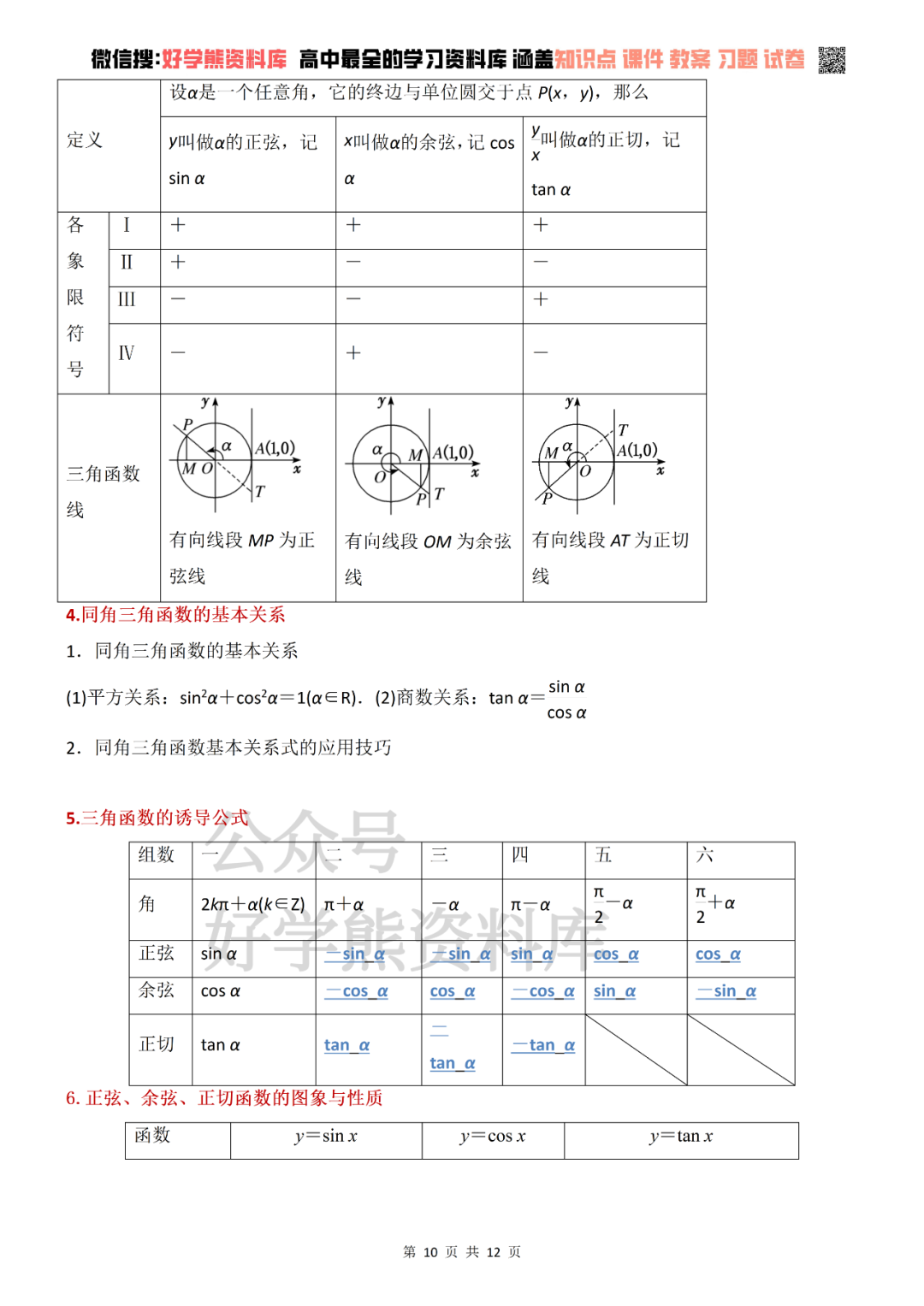 人教版高中数学高一上册A版必修一重要知识点+公式汇总 - 知乎