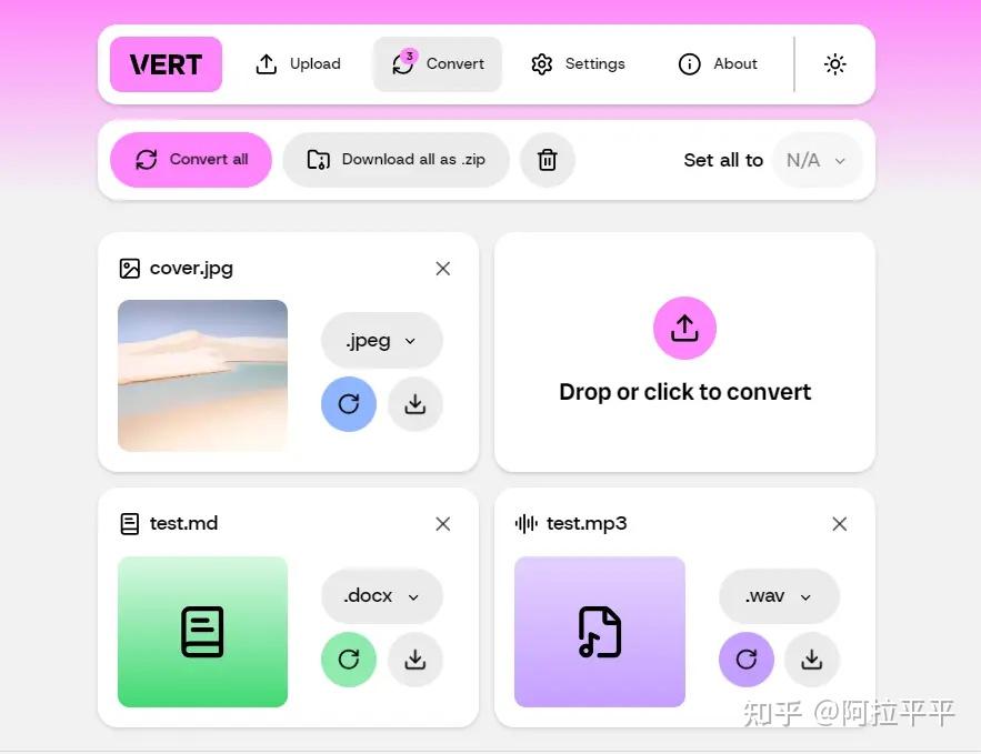 Vert Transfer VERT 使用指南:如何搭建简易的文件转换工具 - 知乎