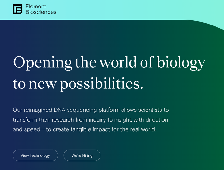 Element Biosciences 与另外两个合作伙伴合作，将整合测序仪到现有的 NGS 工作流程里 知乎